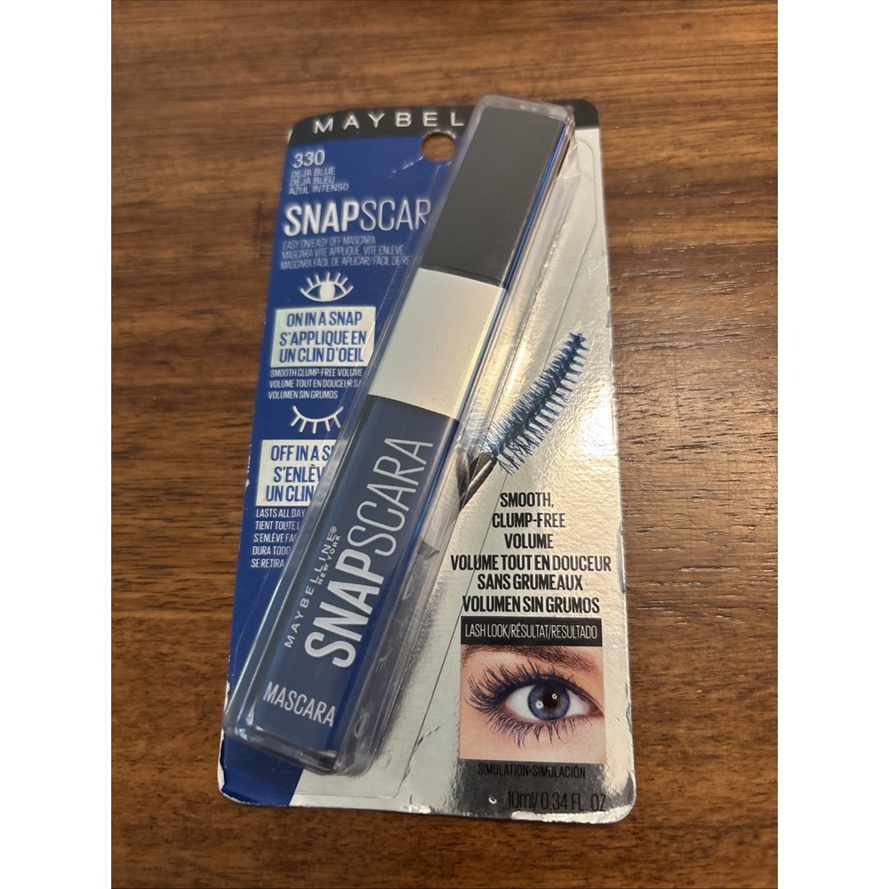 Maybelline Snapscara Mascara #330 Deja Blue Vintage NIB